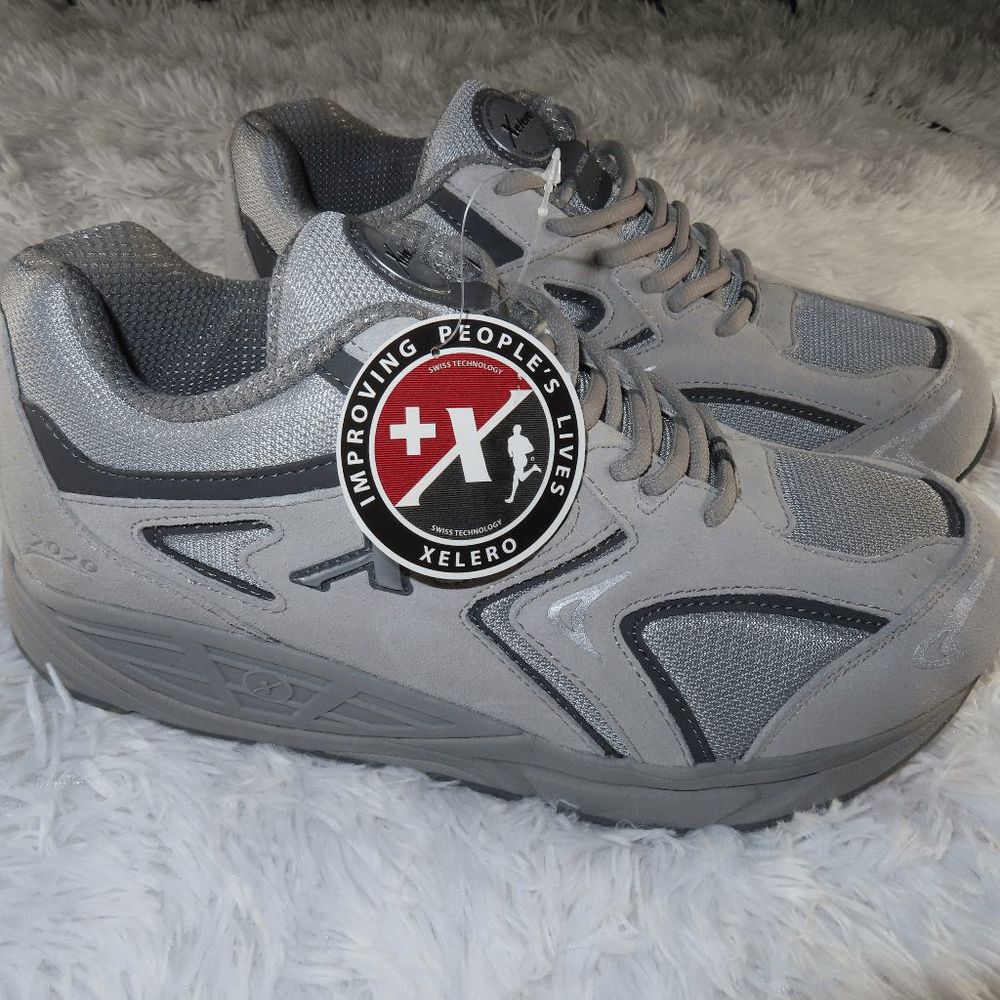Xelero Matrix 2020 Grey/Graphite Walking Running Sneakers Size 10.5 4E